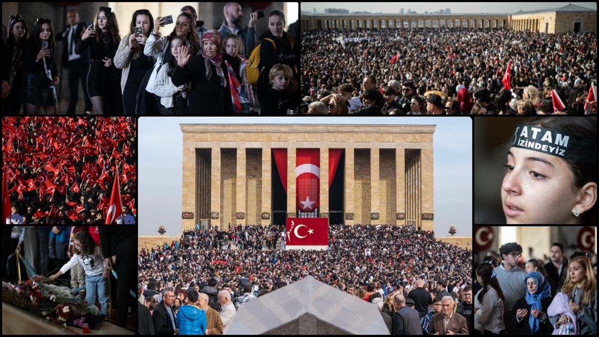 Anıtkabir’de ziyaretçi akını