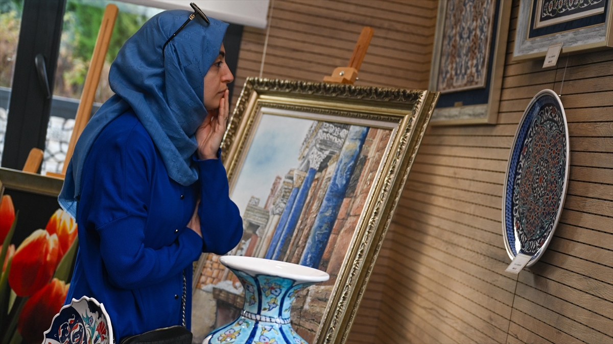 GSK Kültür Sanat Akademisinin “Evvel Bir Mirasın İzinde” karma sergisi açıldı