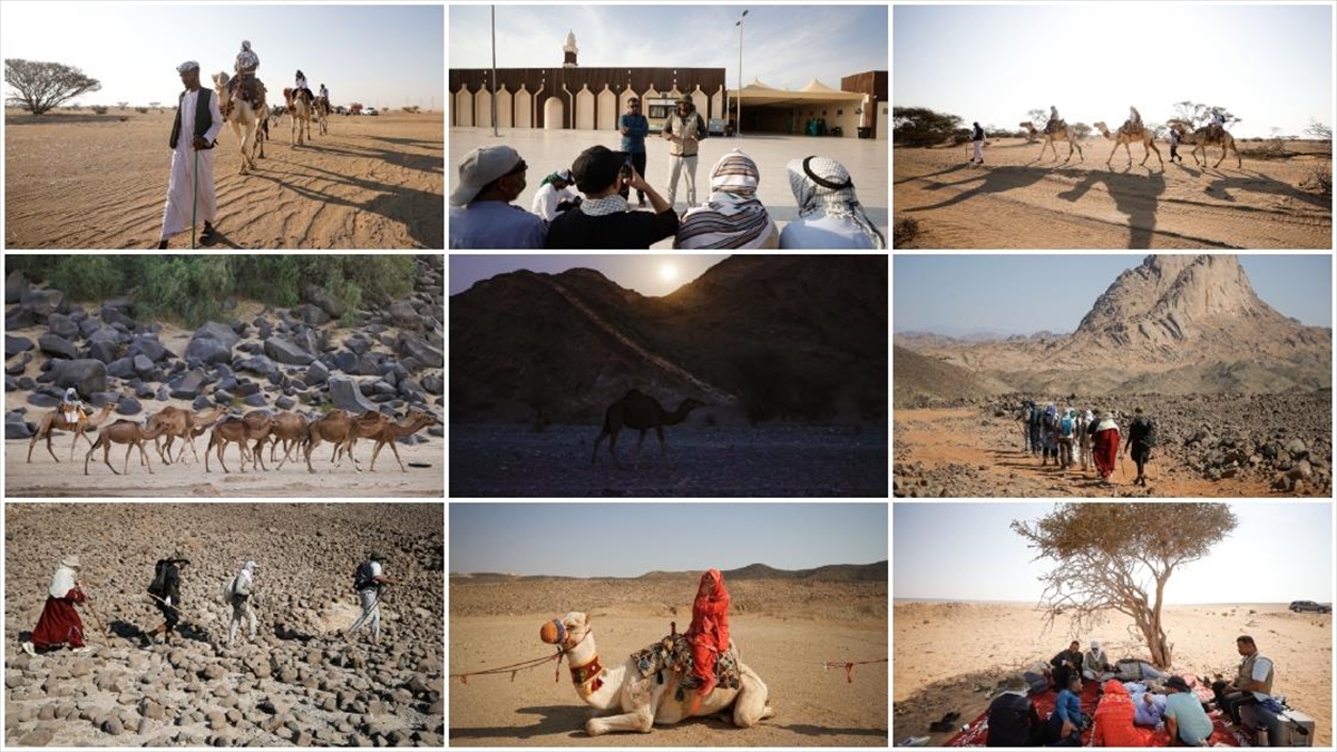 Hicret rotasındaki yürüyüşte sona yaklaşılıyor Hicret rotasındaki yürüyüşte sona yaklaşılıyor