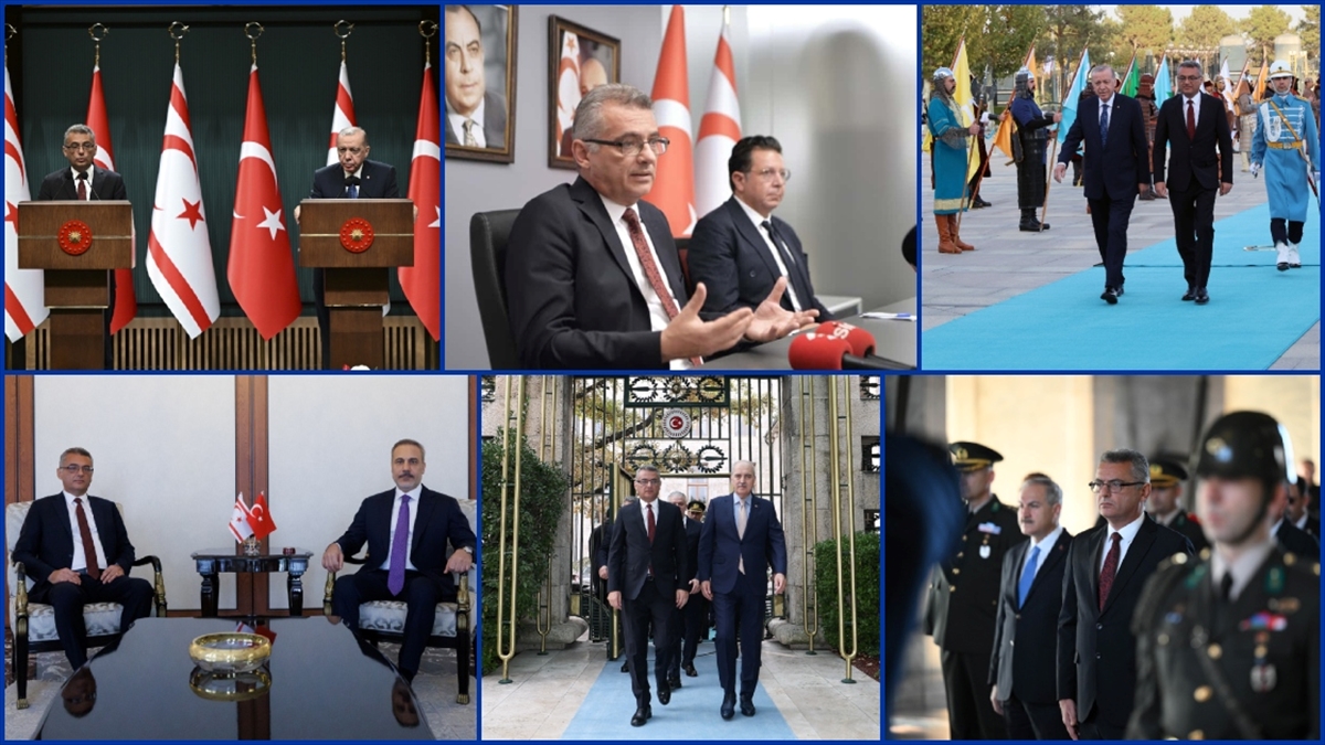 KKTC Cumhurbaşkanı Erhürman, Türkiye’ye yaptığı ilk resmi yurt dışı ziyaretinin oldukça verimli geçtiğini bildirdi