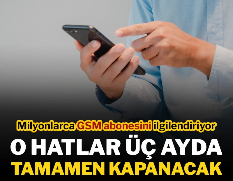 Aktif olmayanların hattı üç ay içinde kapanacak Aktif olmayanların hattı üç ay içinde kapanacak