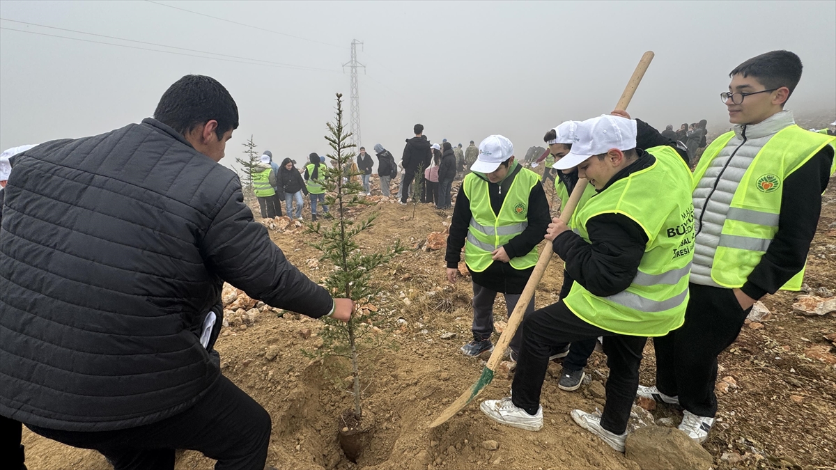 Malatya’da 10 bin 444 fidan toprakla buluşturuldu