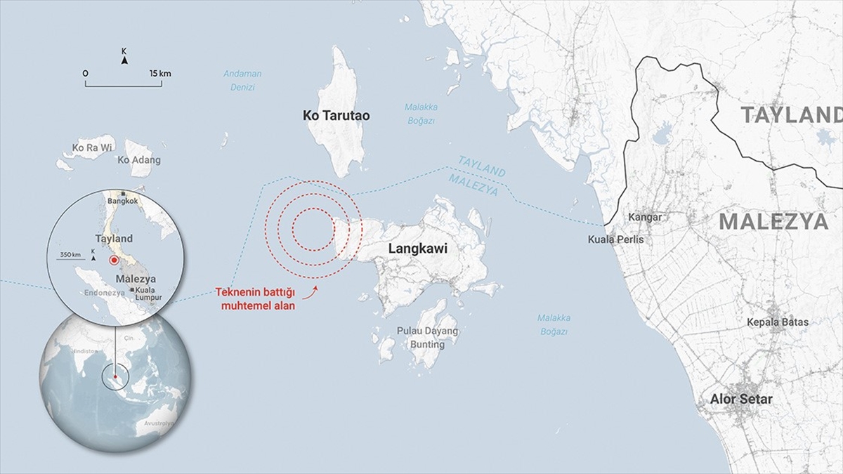 Malezya açıklarında göçmenleri taşıyan teknenin batması sonucu hayatını kaybedenlerin sayısı 21’e çıktı