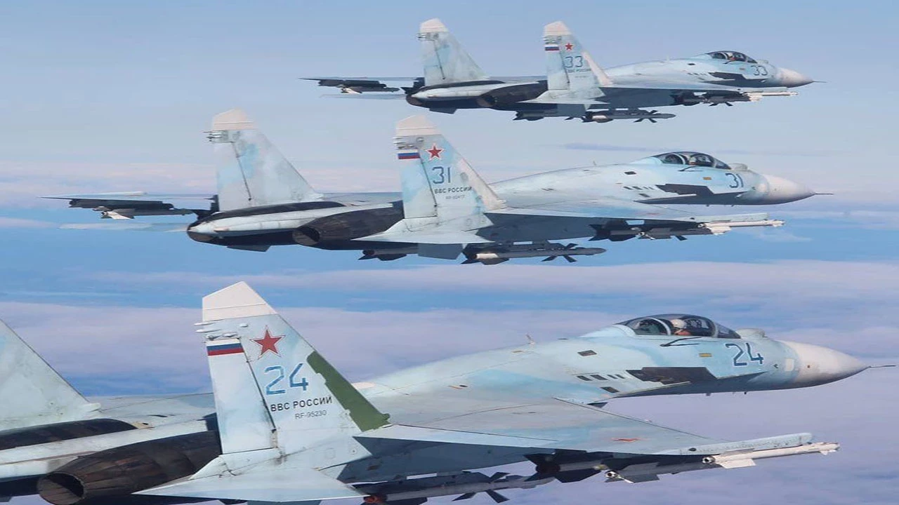 Rus savaş Uçağı düştü 2 pilot hayatını kaybetti