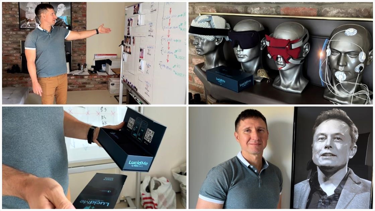 Rüyalar arası iletişim alanında çalışan REMspace Üst Yöneticisi Raduga, evinin kapılarını ÜÇ HİLAL TV ‘ye açtı