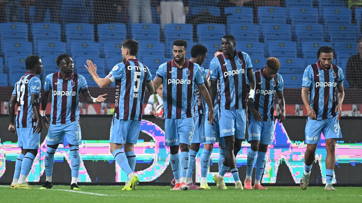 Trabzonspor, lig sıralamasında ilk 8’de bulunan rakipleri karşısında galip gelemedi