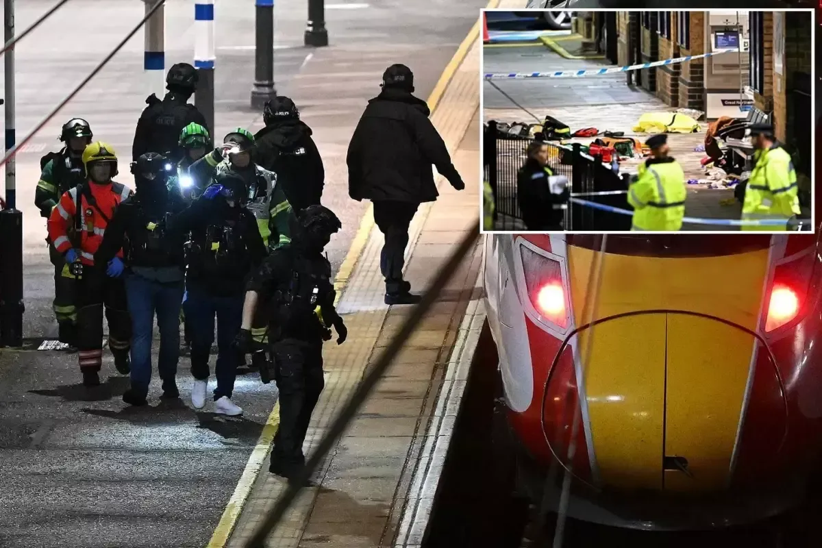 Trende bıçaklı saldırı dehşeti! 9’u ağır 10 kişi yaralandı Trende bıçaklı saldırı dehşeti! 9’u ağır 10 kişi yaralandı