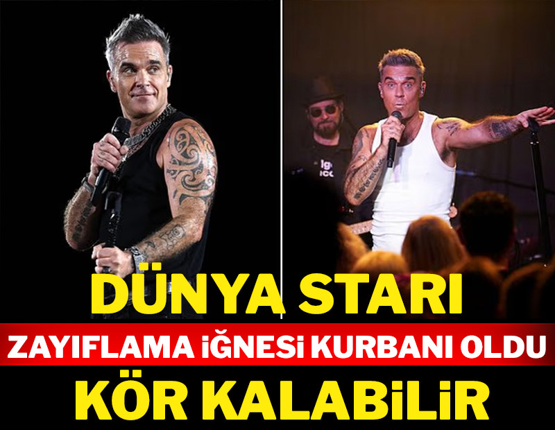 Dünya starı zayıflama iğnesi kurbanı oldu: Kör kalabilir!