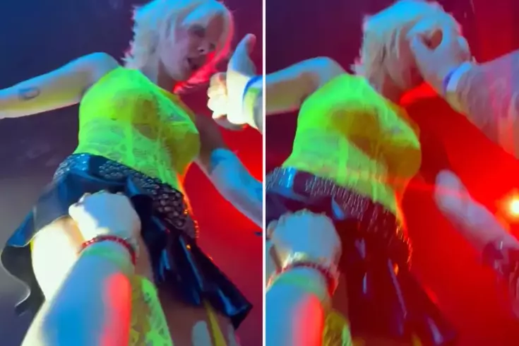 Ünlü şarkıcı Halsey’e konserinde taciz şoku…