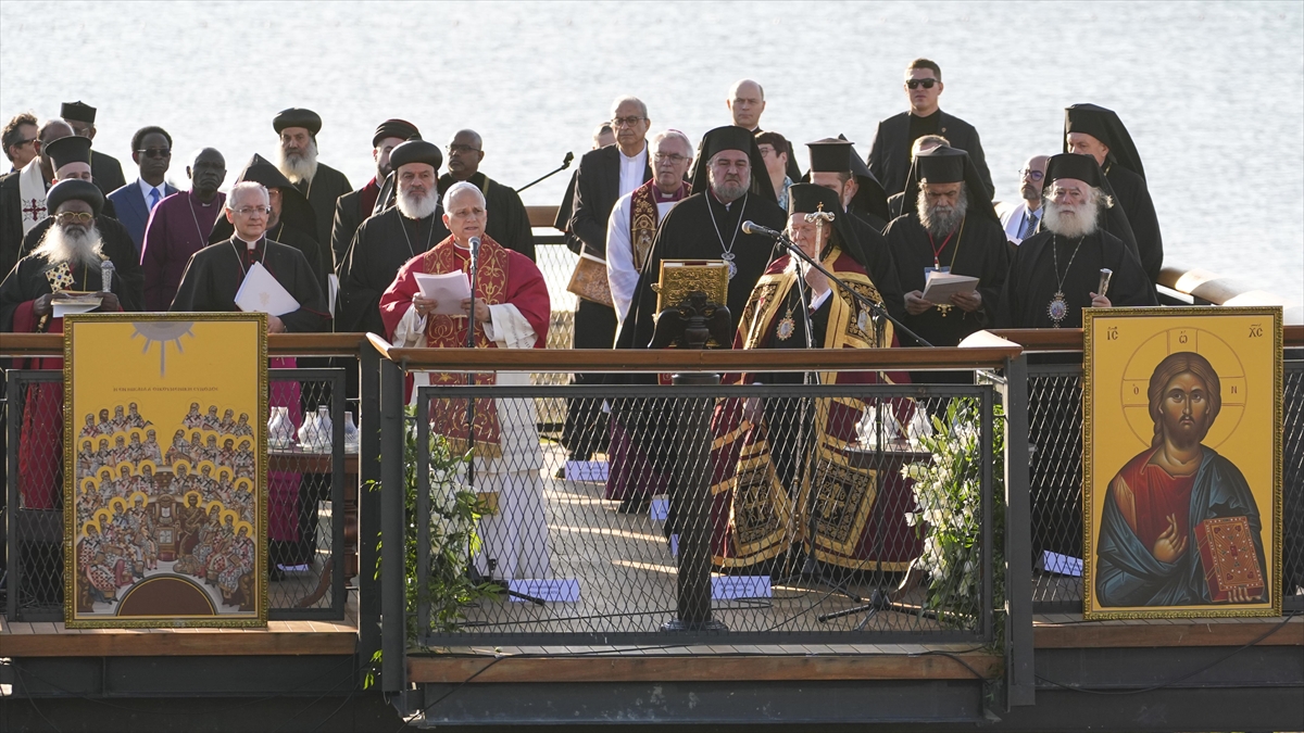 Vatikan Devlet Başkanı Papa 14. Leo, İznik’te düzenlenen ayine katıldı Vatikan Devlet Başkanı Papa 14. Leo, İznik’te düzenlenen ayine katıldı