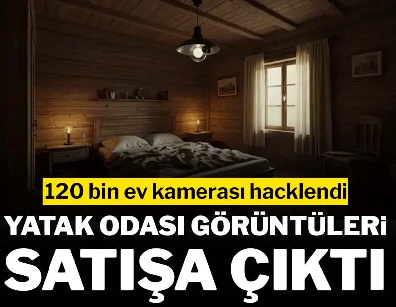 120 bin ev kamerası hacklendi! Yatak odası görüntüleri satışa çıktı