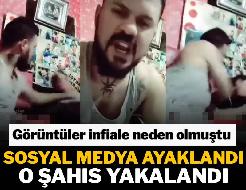 Sosyal Medya da Kadına şiddet uygulayan şahıs yakalandı… Sosyal Medya da Kadına şiddet uygulayan şahıs yakalandı…