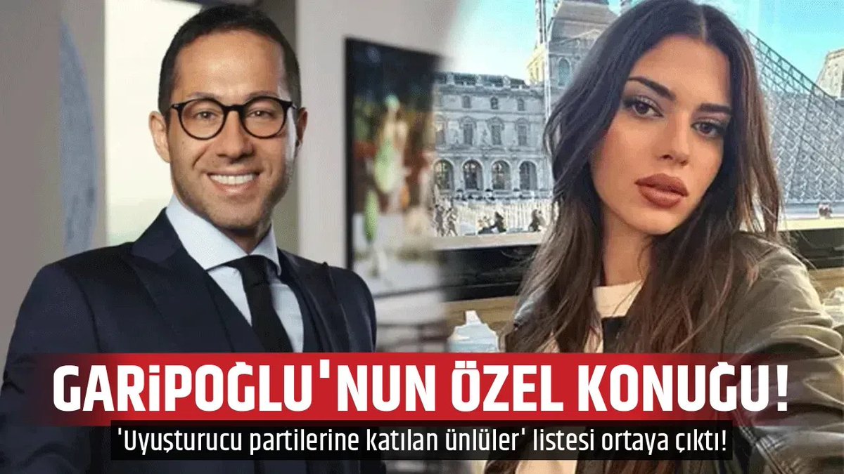 Kasım Garipoğlu’nun uyuşturucu partilerinde ‘özel ağırlayın’ dediği isim tanıdık çıktı! 