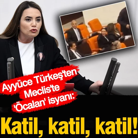 Ayyüce Türkeş’ten Meclis’te ‘Öcalan’ isyanı