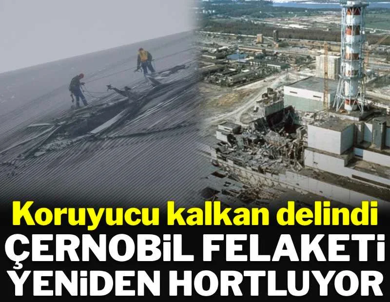 İHA saldırısı koruma kalkanını deldi: Çernobil felaketi yeniden hortladı İHA saldırısı koruma kalkanını deldi: Çernobil felaketi yeniden hortladı