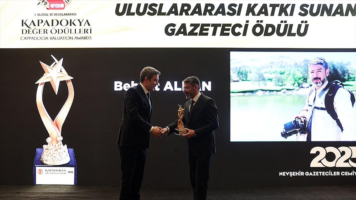 “Kapadokya Değer Ödülleri” sahiplerine verildi