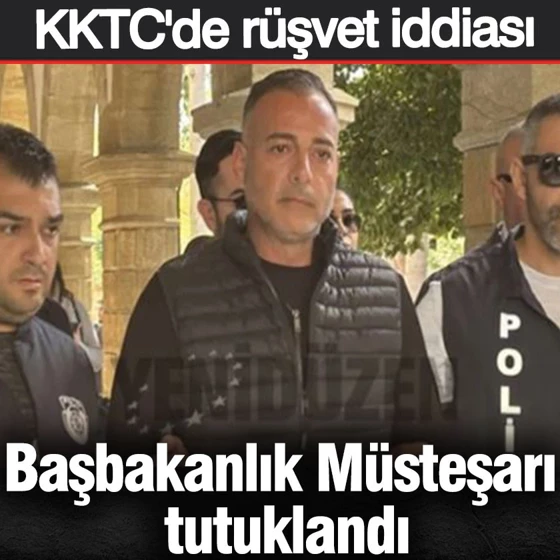 KKTC’de rüşvet iddiası Başbakan Müsteşarı tutuklandı KKTC’de rüşvet iddiası Başbakan Müsteşarı tutuklandı