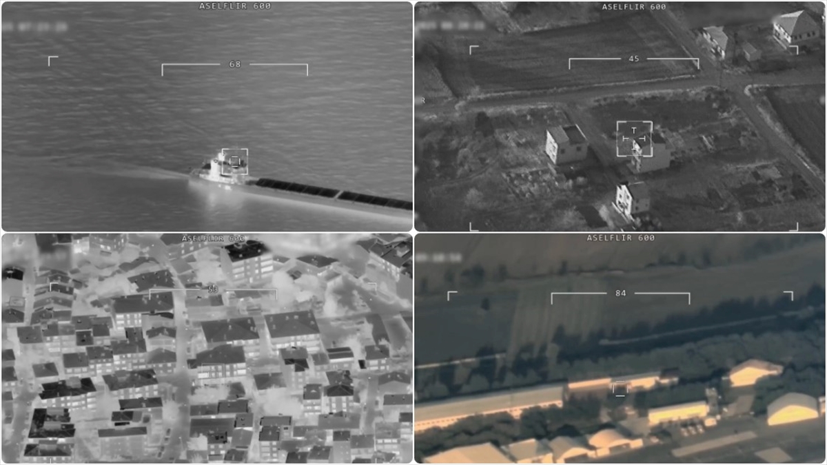 Milli İHA’ların yeni gözü ASELFLIR-600 performansını sergiledi Milli İHA’ların yeni gözü ASELFLIR-600 performansını sergiledi