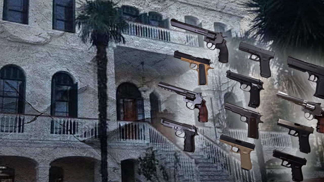 Adli emanetteki silahlar çalındı! Adli emanetteki silahlar çalındı!