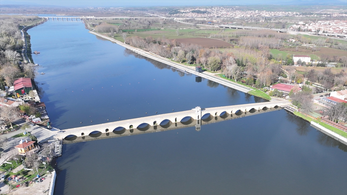 Son dönemdeki yağışlar Meriç ve Tunca nehirlerinin debisini artırdı