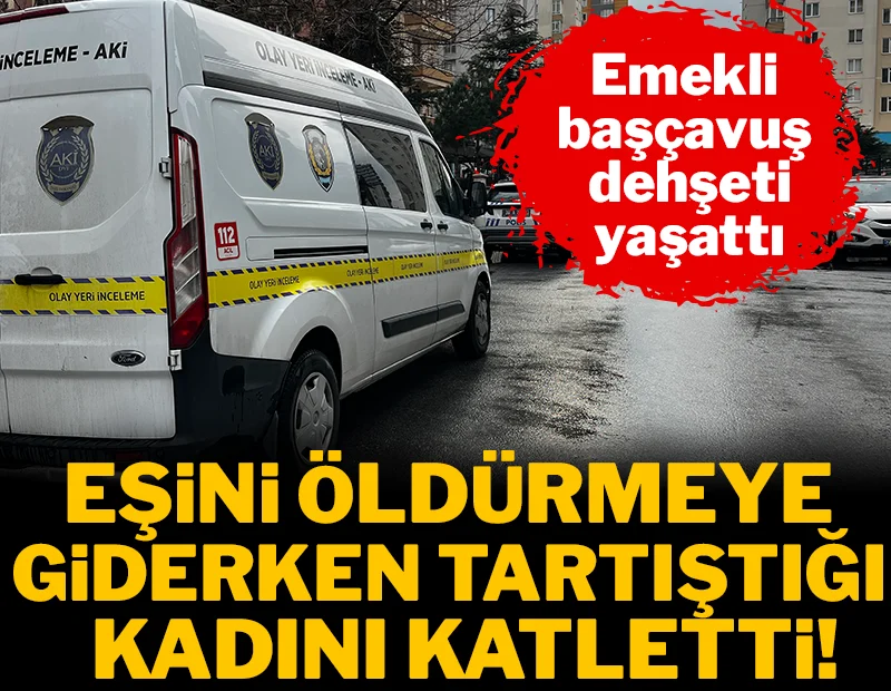 Eşini öldürmeye gitti, tartıştığı başka bir kadını öldürdü! Eşini öldürmeye gitti, tartıştığı başka bir kadını öldürdü!