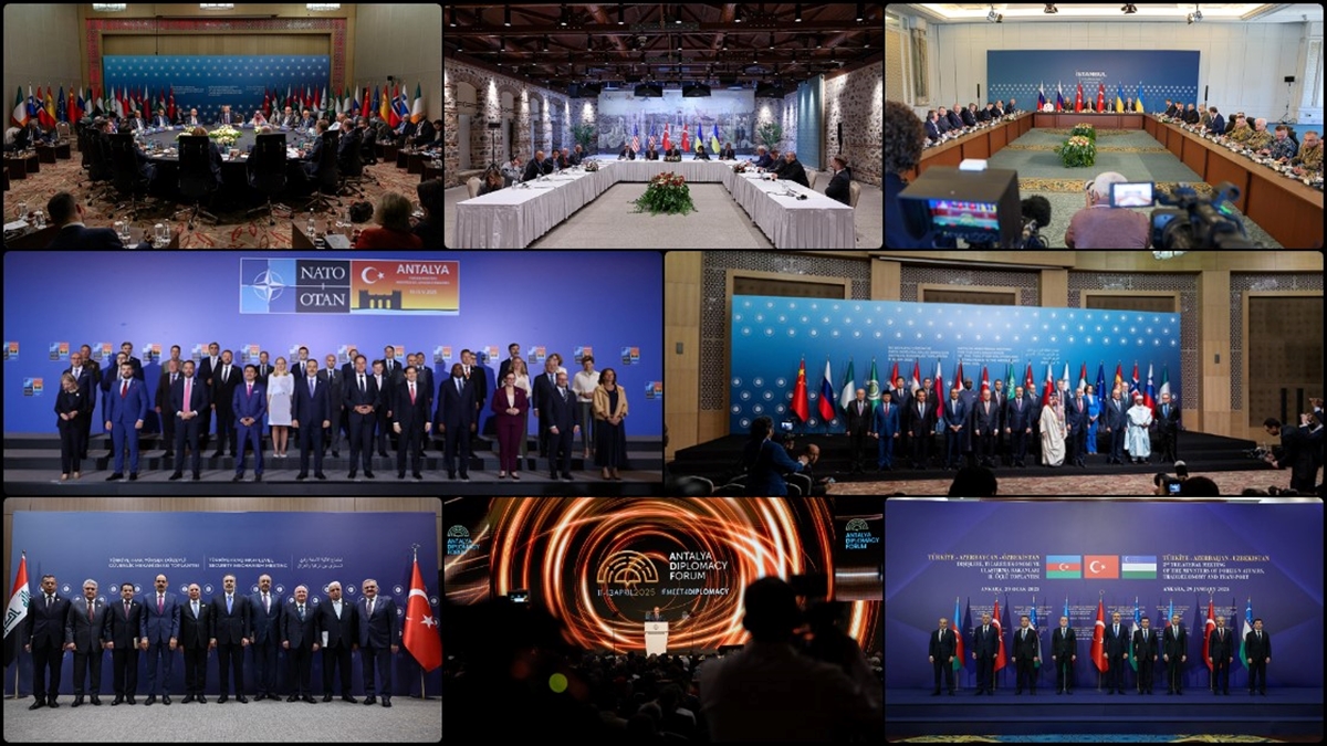 Türkiye, 2025’te yüksek düzeyli uluslararası toplantıların ev sahibi oldu Türkiye, 2025’te yüksek düzeyli uluslararası toplantıların ev sahibi oldu