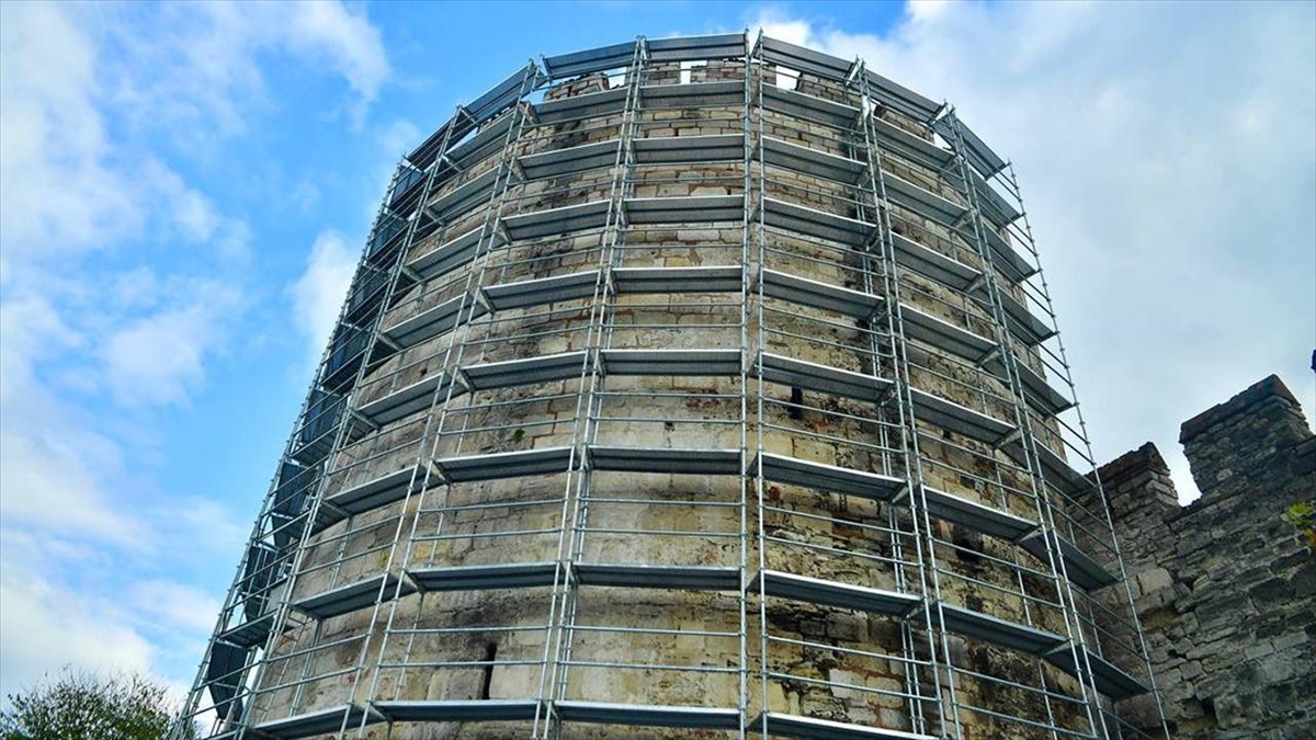 Yedikule Hisarı’ndaki Hazine Kulesi restore ediliyor