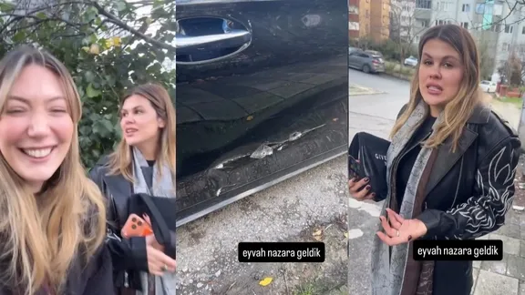 Gülseren Ceylan lüks aracını direğe çarptı! Suçu Yasmin Erbil’in üzerine attı…
