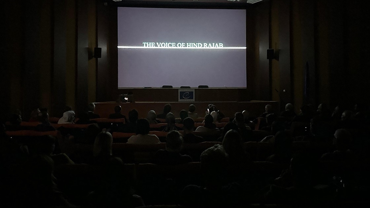 Avrupa Konseyinde “Hind Receb’in Sesi” filminin özel gösterimi yapıldı Avrupa Konseyinde “Hind Receb’in Sesi” filminin özel gösterimi yapıldı