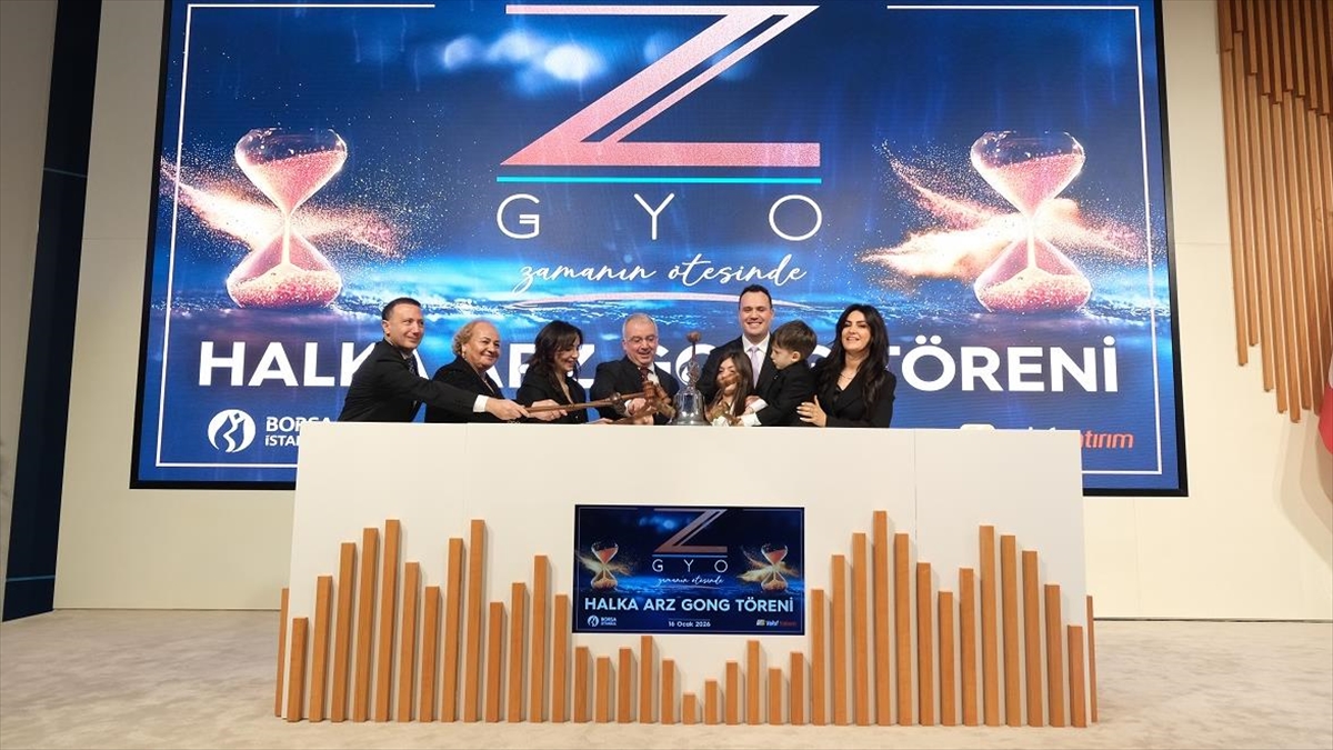 Borsa İstanbul’da gong, Z Gayrimenkul Yatırım Ortaklığı AŞ için çaldı