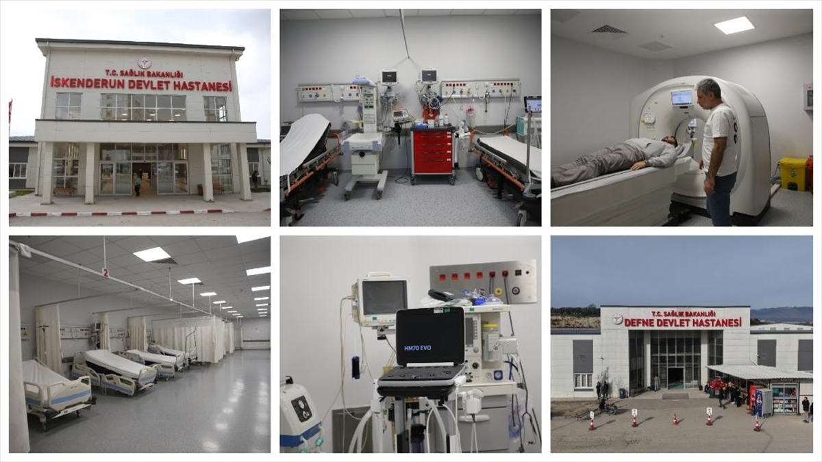 Depremlerde sağlık altyapısı zarar gören Hatay’ın her ilçesine devlet hastanesi kazandırıldı