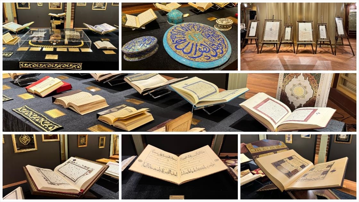Dünyadan 114 Kur’an-ı Kerim mushafı İstanbul’da sergileniyor