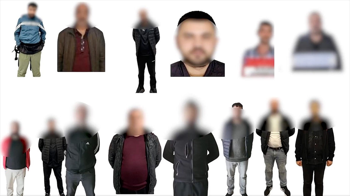 Kırmızı bültenle aranan 13 şüpheli ile ulusal seviyede aranan 1 kişi yakalandı Kırmızı bültenle aranan 13 şüpheli ile ulusal seviyede aranan 1 kişi yakalandı