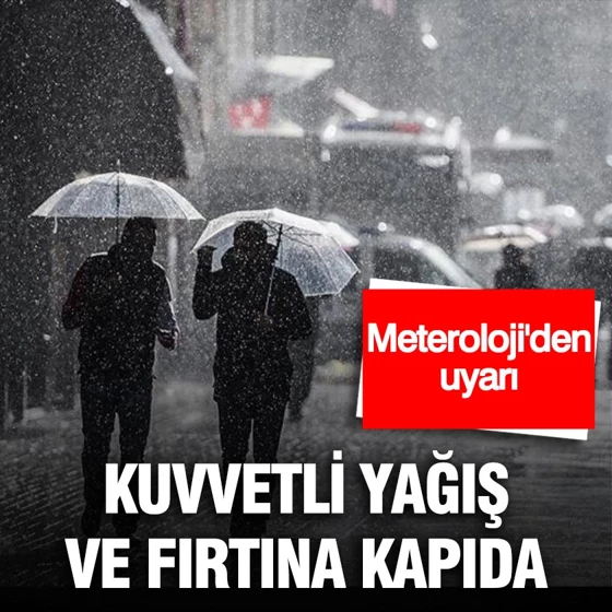 Meteoroloji uyardı: Kuvvetli yağış, fırtına ve çığ tehlikesi kapıda… Meteoroloji uyardı: Kuvvetli yağış, fırtına ve çığ tehlikesi kapıda…