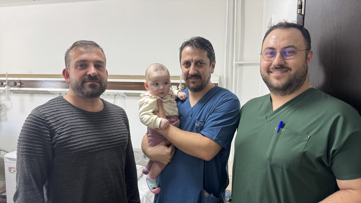 Minik Nursena erken teşhisle böbrek yetmezliğinden kurtuldu