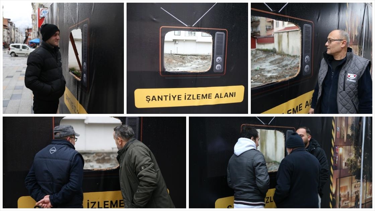 Ordu’da meraklıları için “şantiye izleme alanı” oluşturuldu