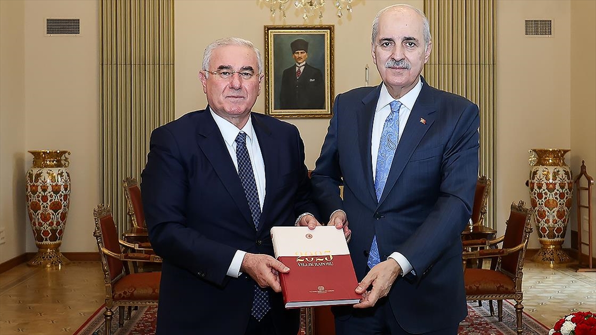 TBMM Başkanı Kurtulmuş, Kamu Başdenetçisi Akarca’yı kabul etti