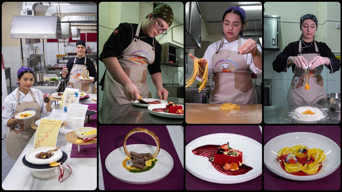 Uluslararası yarışmayı kazanan meslek liseliler Türk mutfağını Avrupa’ya tanıttı