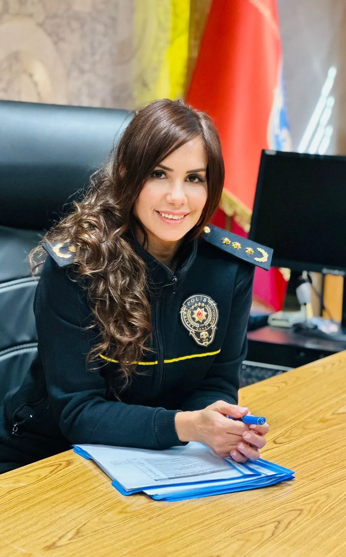 Çekmeköy’ün ilk kadın emniyet müdürü Şaheser Şen oldu