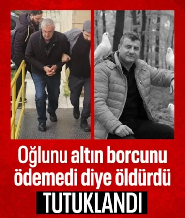 Çanakkale’de borç verdiği altınları ödemeyen oğlunu öldüren baba tutuklandı…