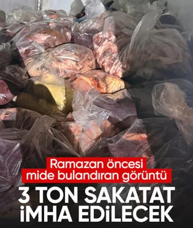 Sakarya’da kamyonette hijyen kurallarına aykırı taşınan 3 ton sakatat ele geçirildi…