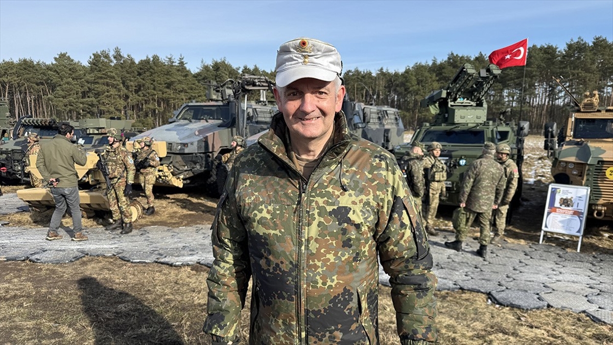 Alman Korgeneral Alexander Sollfrank TSK’nın NATO’ya çok önemli katkı sunduğunu belirtti