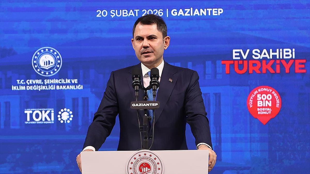 Bakan Kurum: Burada ortaya çıkan şey, betonun ve demirin ötesinde bir devlet kudretidir