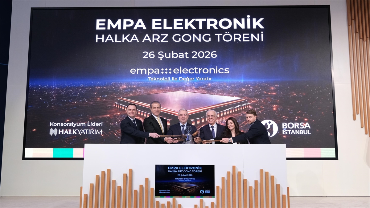 Borsa İstanbul’da gong Empa Elektronik için çaldı