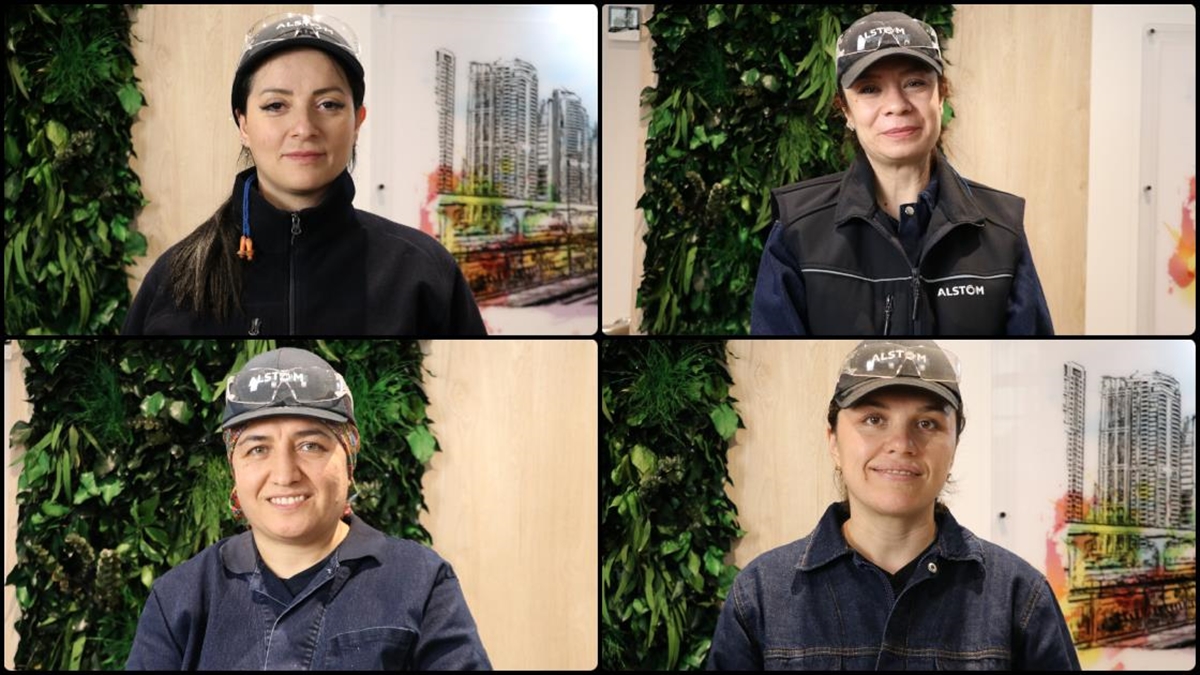 Bursa’nın kaynakçı kadınları Avrupa’ya gönderilen tren parçalarının yapımında görev alıyor Bursa’nın kaynakçı kadınları Avrupa’ya gönderilen tren parçalarının yapımında görev alıyor