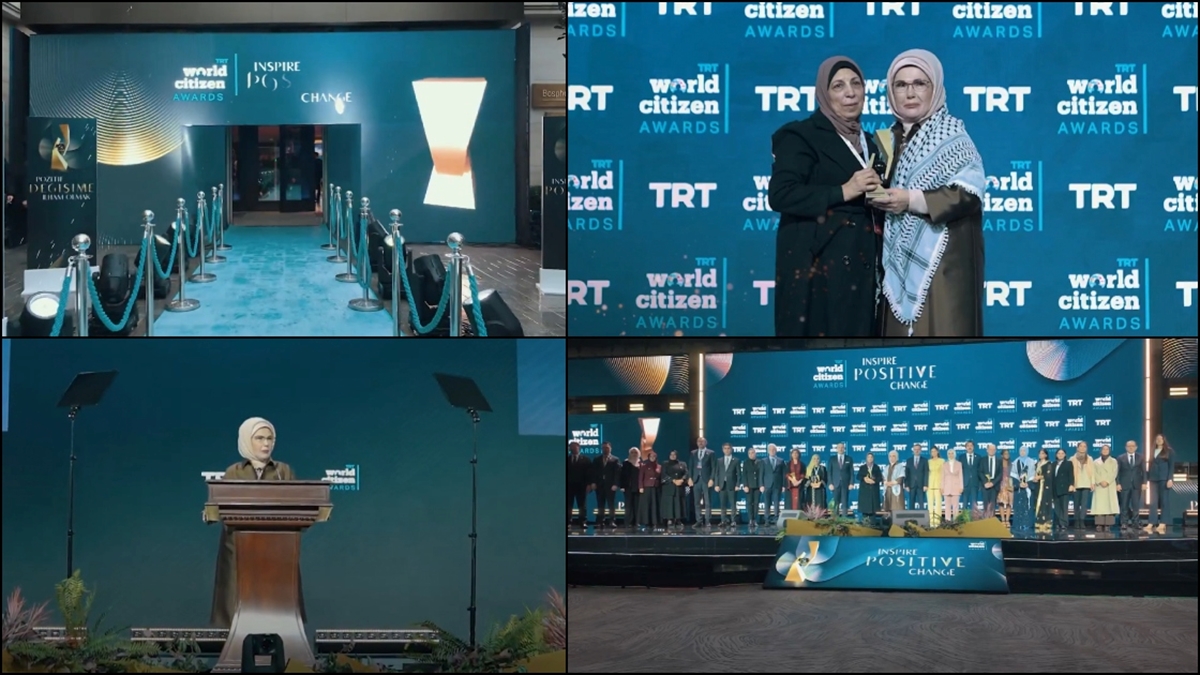 Emine Erdoğan’dan TRT World Citizen Awards’a ilişkin paylaşım