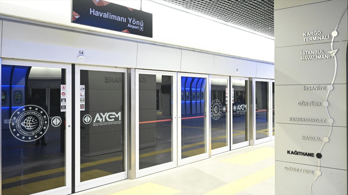 Gayrettepe-İstanbul Havalimanı metrosundan yeni yolcu rekoru