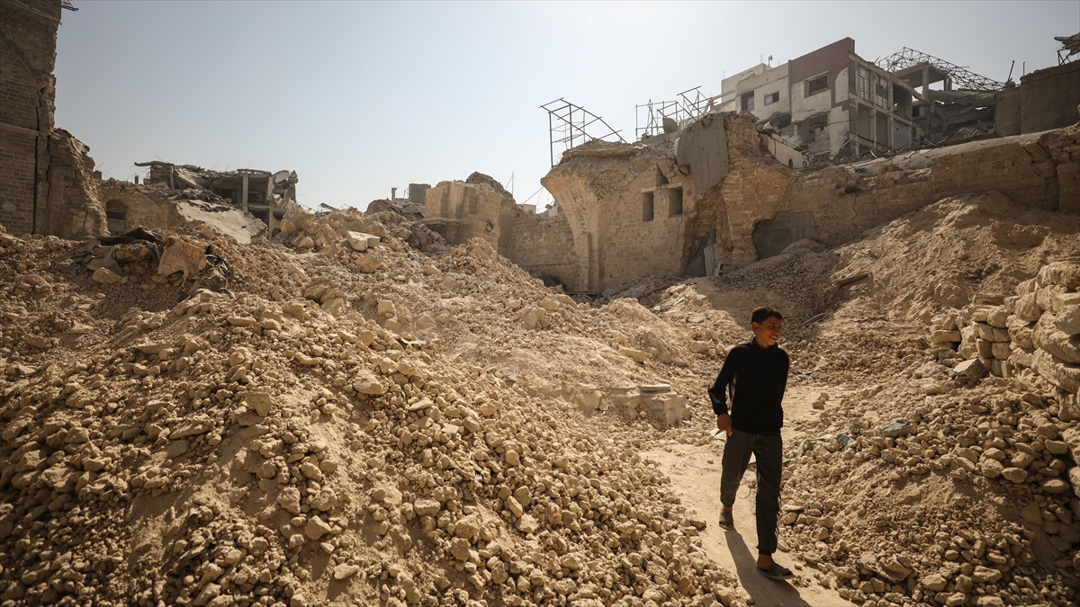 Gazze’de İsrail saldırılarında yıkılan Memlüklü mirası Es-Semra Hamamı restore ediliyor