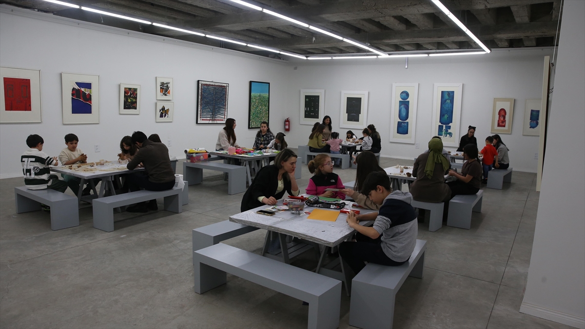 Güzel Sanatlar Müzesi, Erzurumlu çocukların sanat atölyesi oldu Güzel Sanatlar Müzesi, Erzurumlu çocukların sanat atölyesi oldu