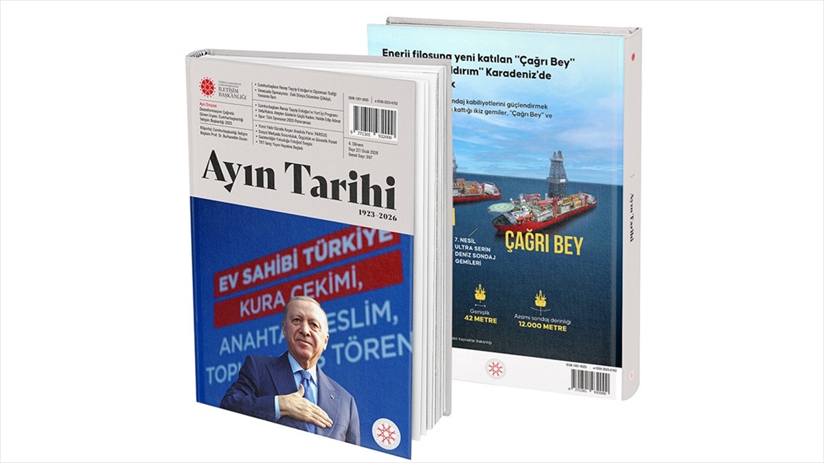 İletişim Başkanlığının “Ayın Tarihi” dergisinin 2026 Ocak sayısı yayımlandı İletişim Başkanlığının “Ayın Tarihi” dergisinin 2026 Ocak sayısı yayımlandı